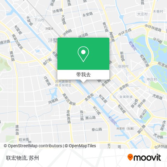 联宏物流地图