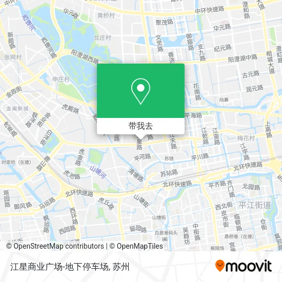 江星商业广场-地下停车场地图