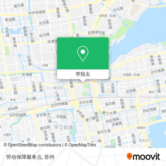 劳动保障服务点地图
