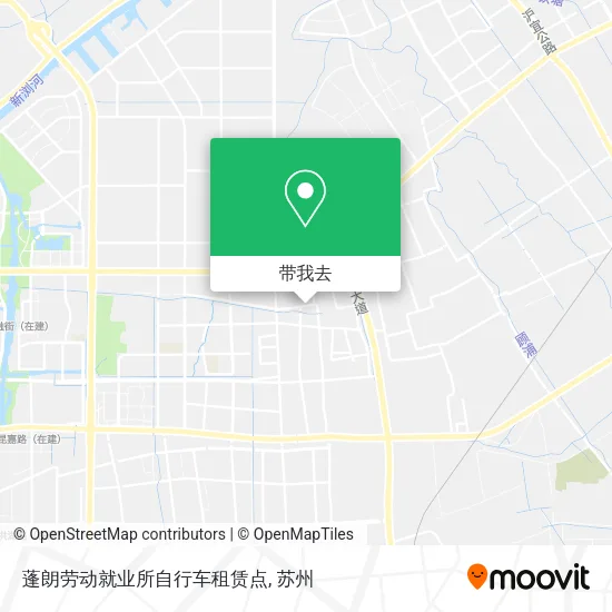 蓬朗劳动就业所自行车租赁点地图