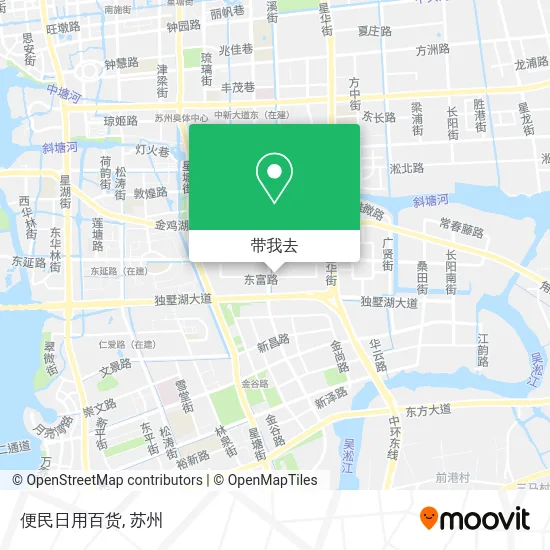 便民日用百货地图