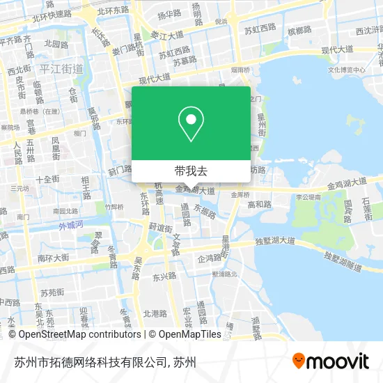 苏州市拓德网络科技有限公司地图