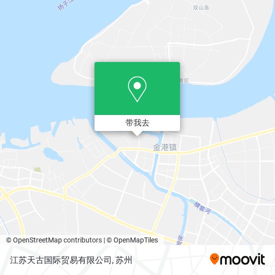 江苏天古国际贸易有限公司地图
