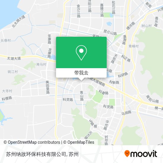 苏州纳故环保科技有限公司地图