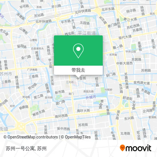 苏州一号公寓地图
