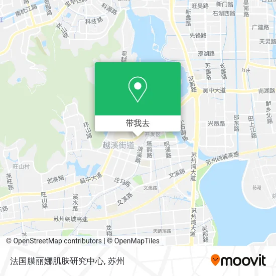 法国膜丽娜肌肤研究中心地图