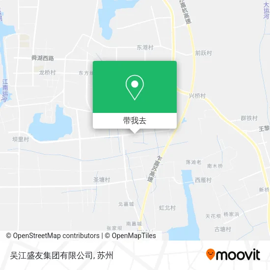 吴江盛友集团有限公司地图