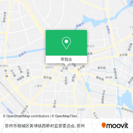 苏州市相城区黄埭镇西桥村监督委员会地图