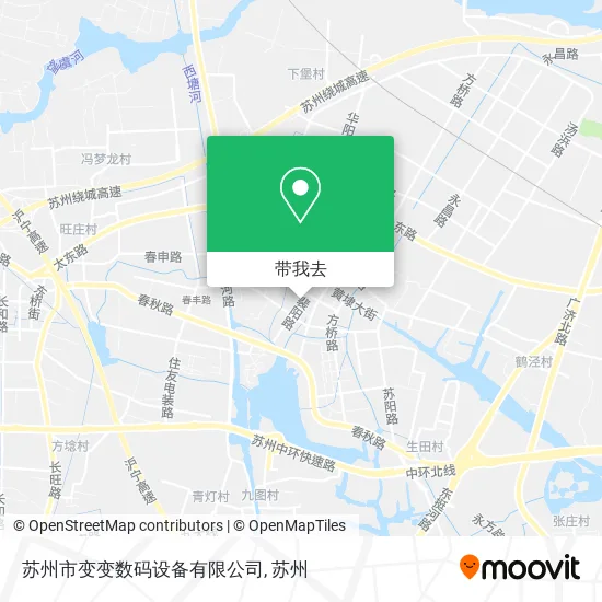 苏州市变变数码设备有限公司地图