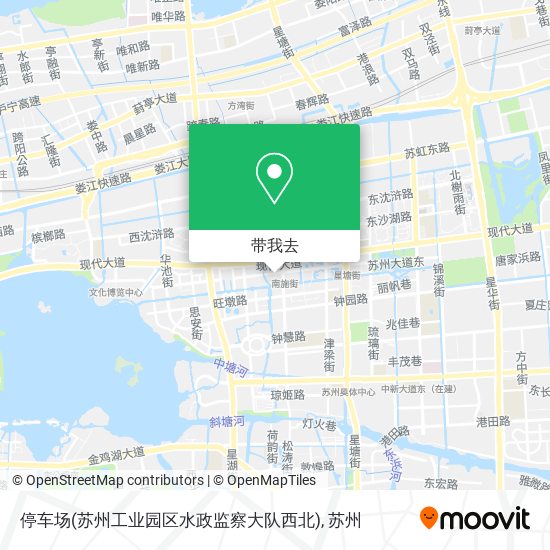 停车场(苏州工业园区水政监察大队西北)地图