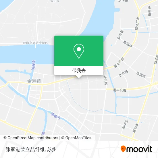张家港荣立喆纤维地图