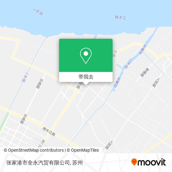 张家港市全永汽贸有限公司地图