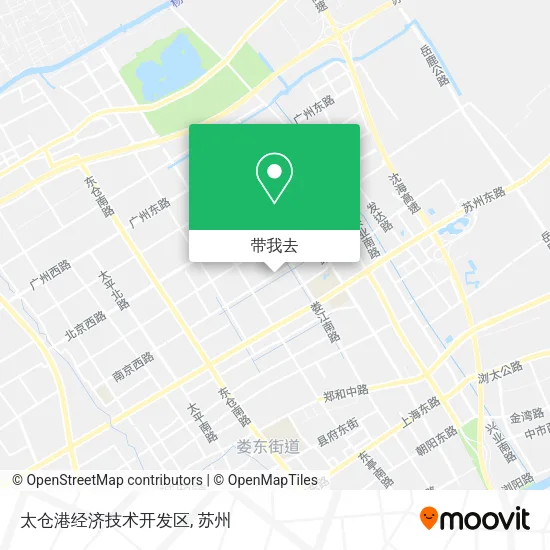 太仓港经济技术开发区地图