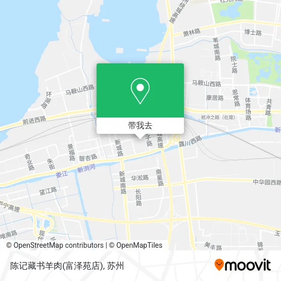陈记藏书羊肉(富泽苑店)地图
