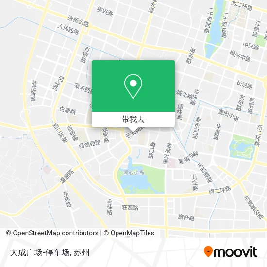 大成广场-停车场地图