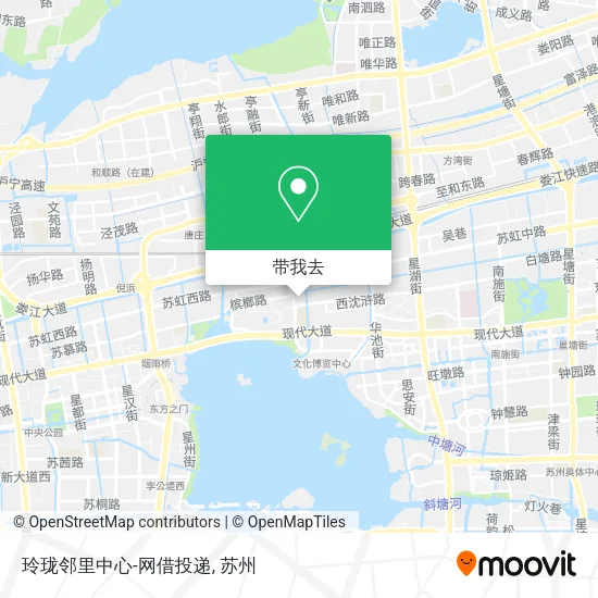 玲珑邻里中心-网借投递地图