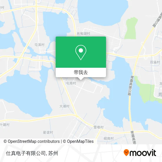 仕真电子有限公司地图