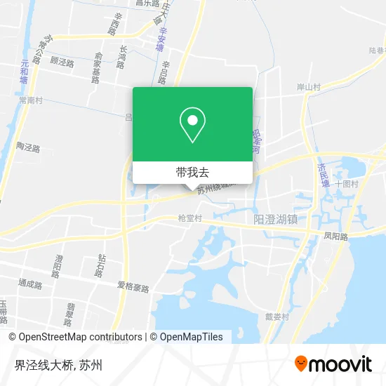 界泾线大桥地图