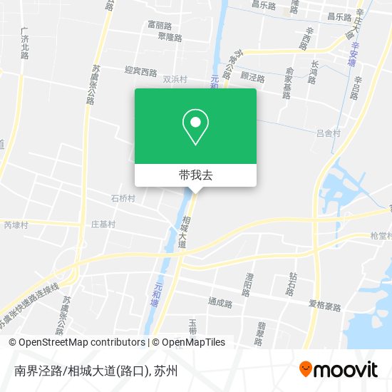 南界泾路/相城大道(路口)地图
