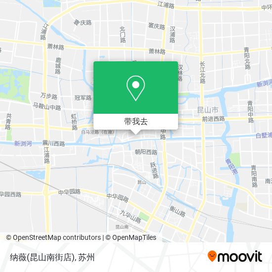 纳薇(昆山南街店)地图