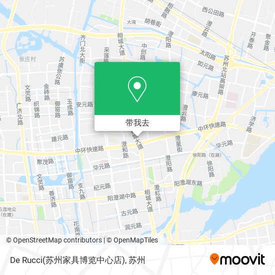 De Rucci(苏州家具博览中心店)地图