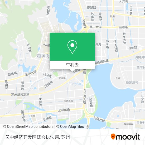 吴中经济开发区综合执法局地图