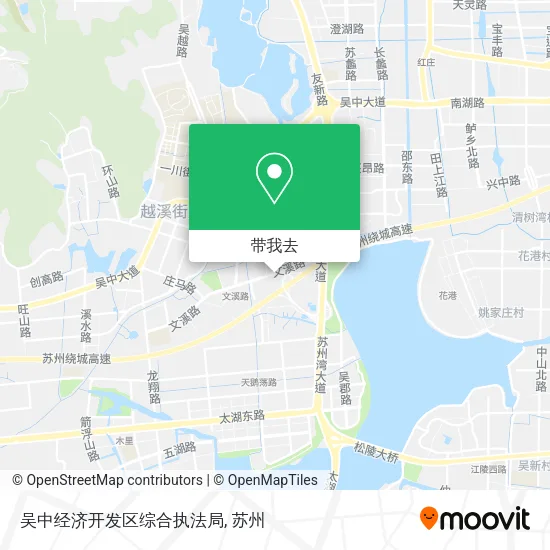 吴中经济开发区综合执法局地图