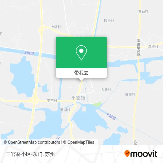 三官桥小区-东门地图