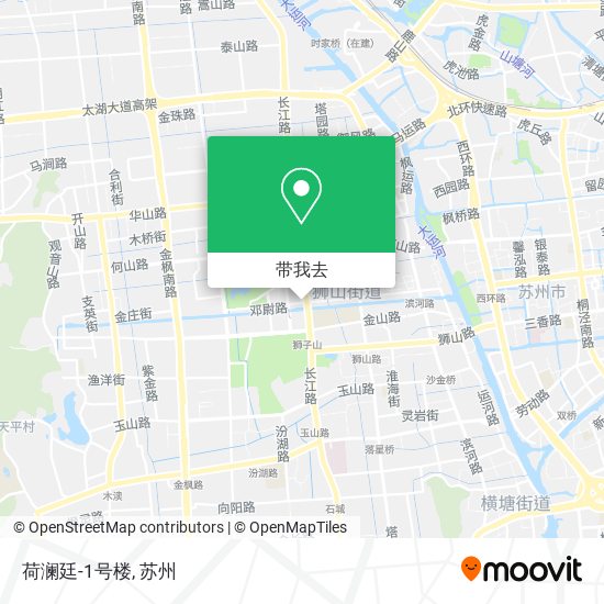 荷澜廷-1号楼地图