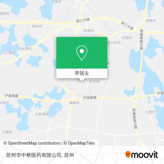 苏州市中桥医药有限公司地图