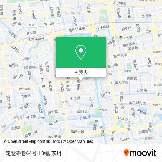 定慧寺巷64号-10幢地图
