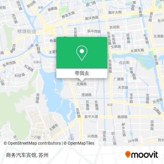 商务汽车宾馆地图