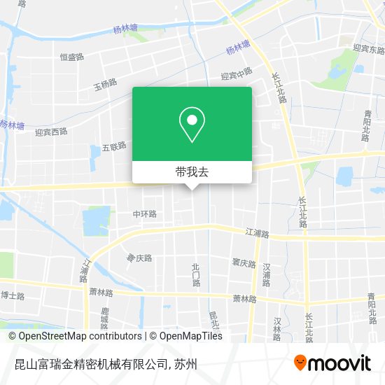 昆山富瑞金精密机械有限公司地图