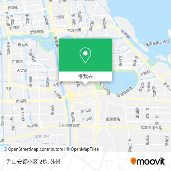尹山安置小区-2栋地图