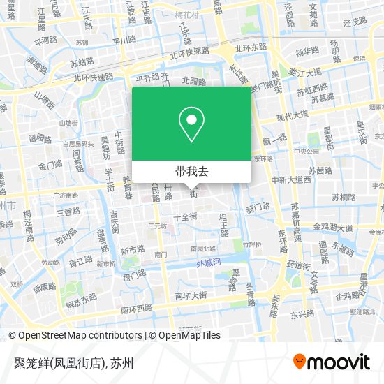 聚笼鲜(凤凰街店)地图