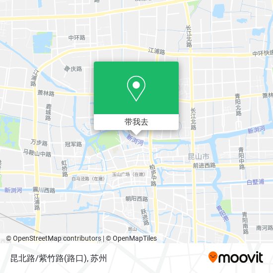 昆北路/紫竹路(路口)地图