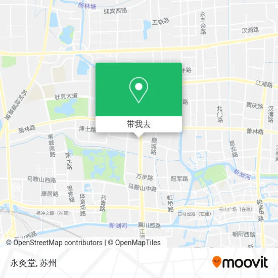 永灸堂地图
