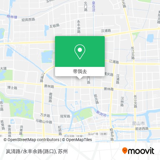 岚清路/永丰余路(路口)地图