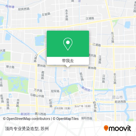 顶尚专业烫染造型地图