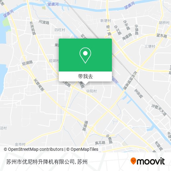 苏州市优尼特升降机有限公司地图