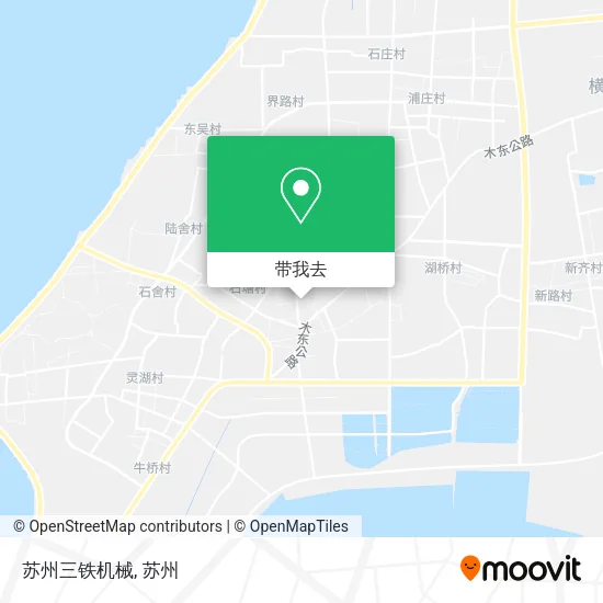 苏州三铁机械地图