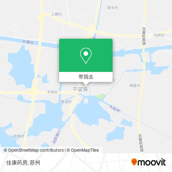 佳康药房地图