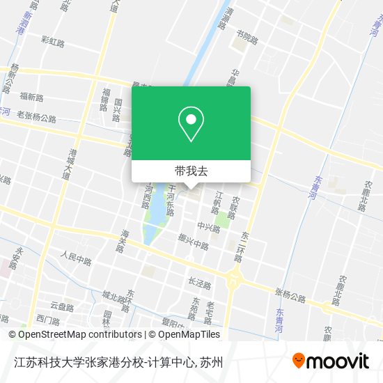 江苏科技大学张家港分校-计算中心地图