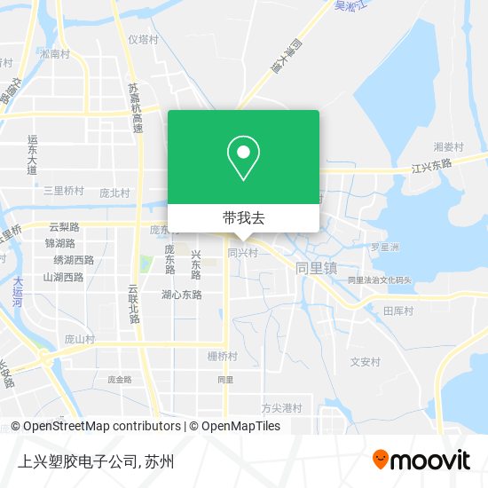 上兴塑胶电子公司地图