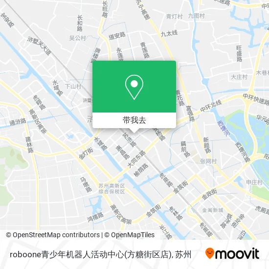 roboone青少年机器人活动中心(方糖街区店)地图
