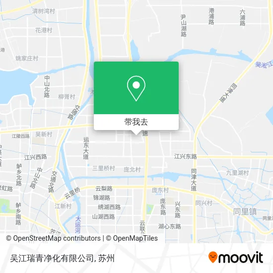 吴江瑞青净化有限公司地图