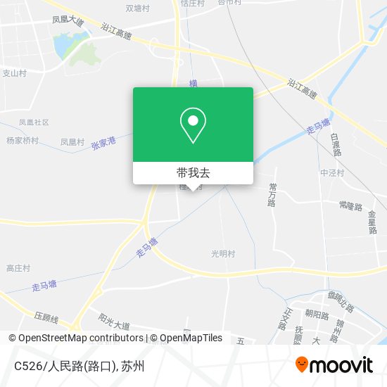 C526/人民路(路口)地图
