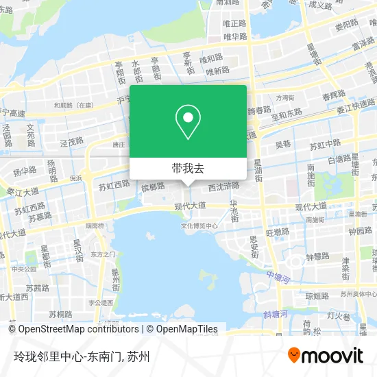 玲珑邻里中心-东南门地图