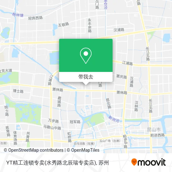 YT精工连锁专卖(水秀路北辰瑞专卖店)地图