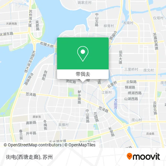 街电(西塘走廊)地图